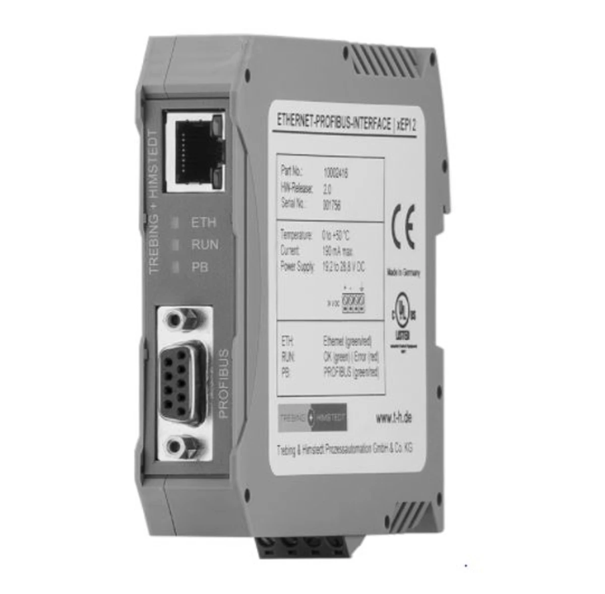 Interface Ethernet-Profibus