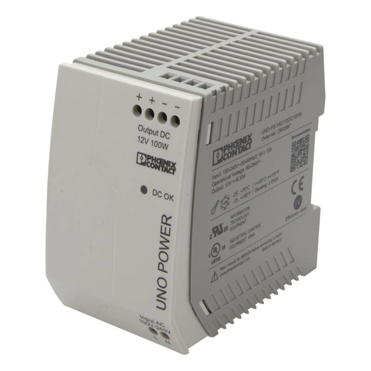 UNO-PS/ 1AC/12DC/100W