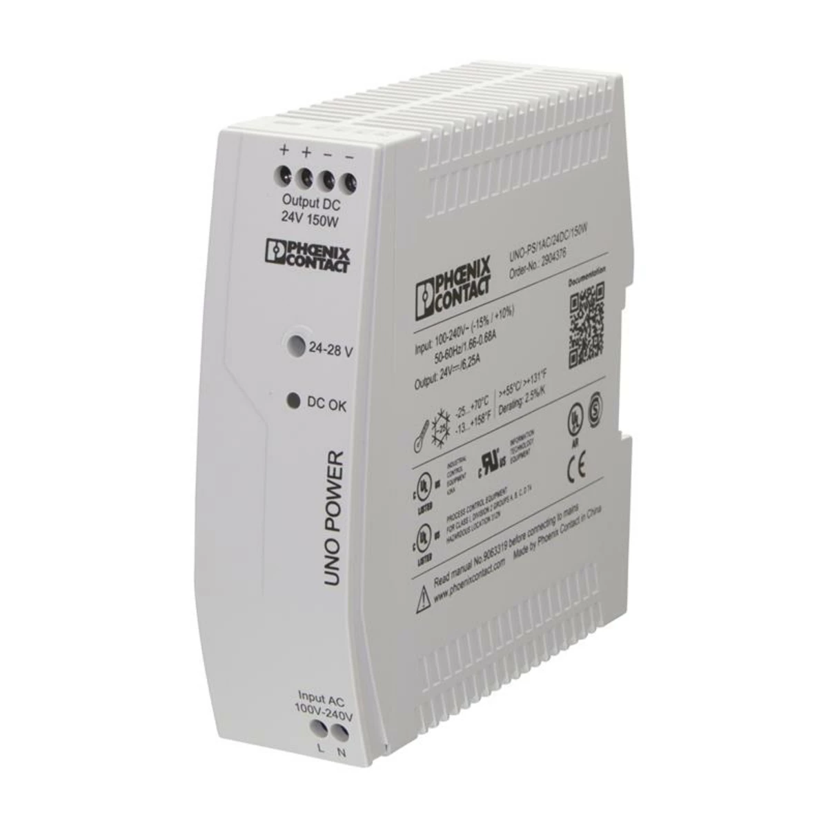 UNO-PS/1AC/24DC/150W