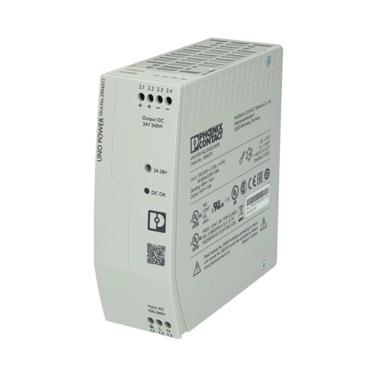 UNO-PS/1AC/24DC/240W