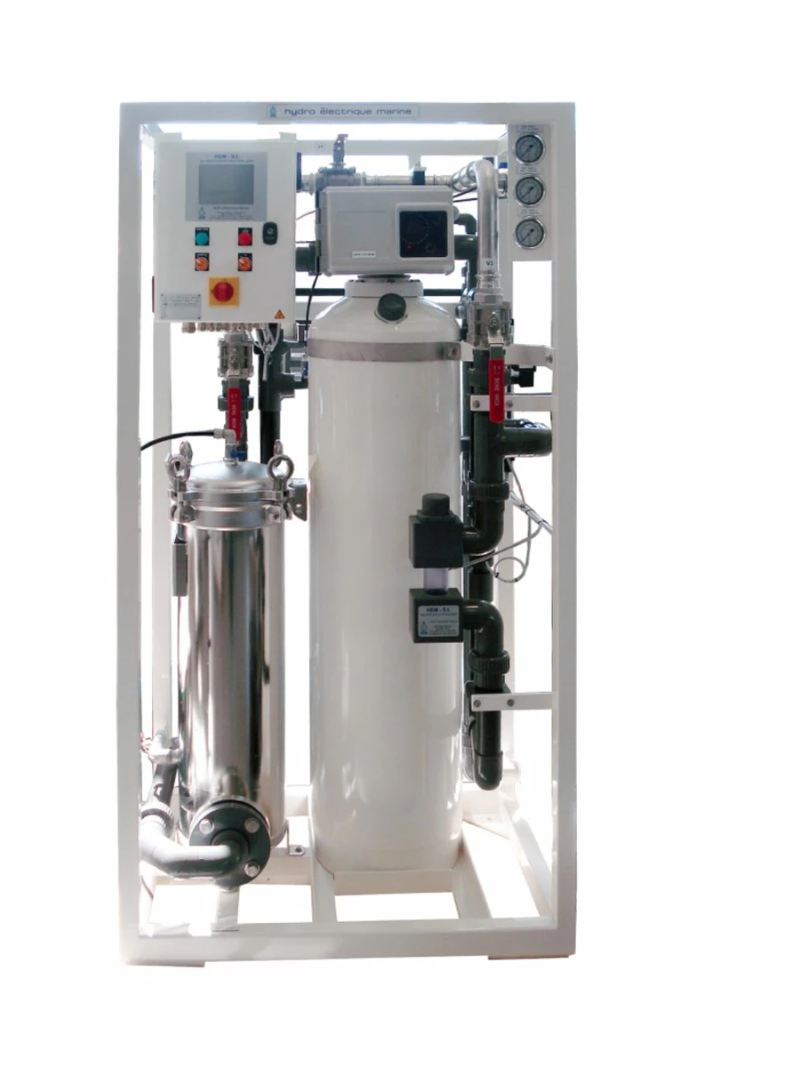 HEM Fresh water treatment skid, Type 1300, 1400