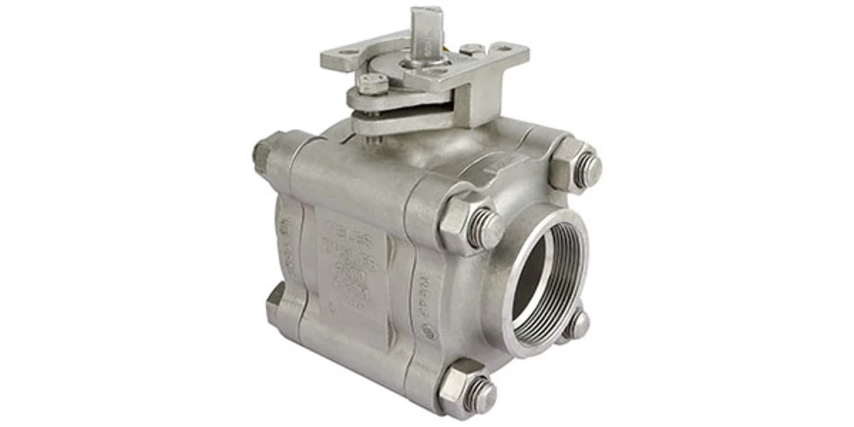 Easyflow™ J4 series 3-piece floating ball valve