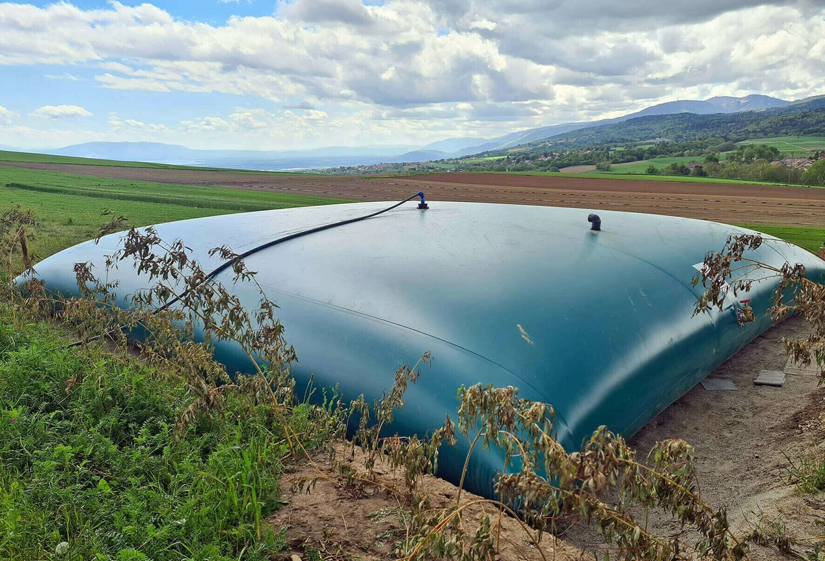 Citerne souple pour effluents agricoles et industriels