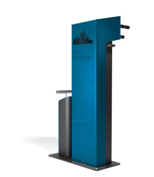 Image Bornes de maintenance et gonflage pour VTT Vélos