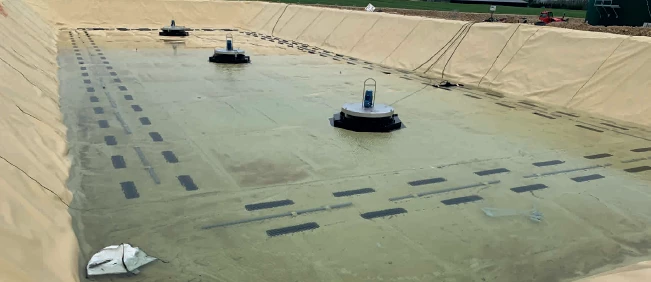 Couverture flottante